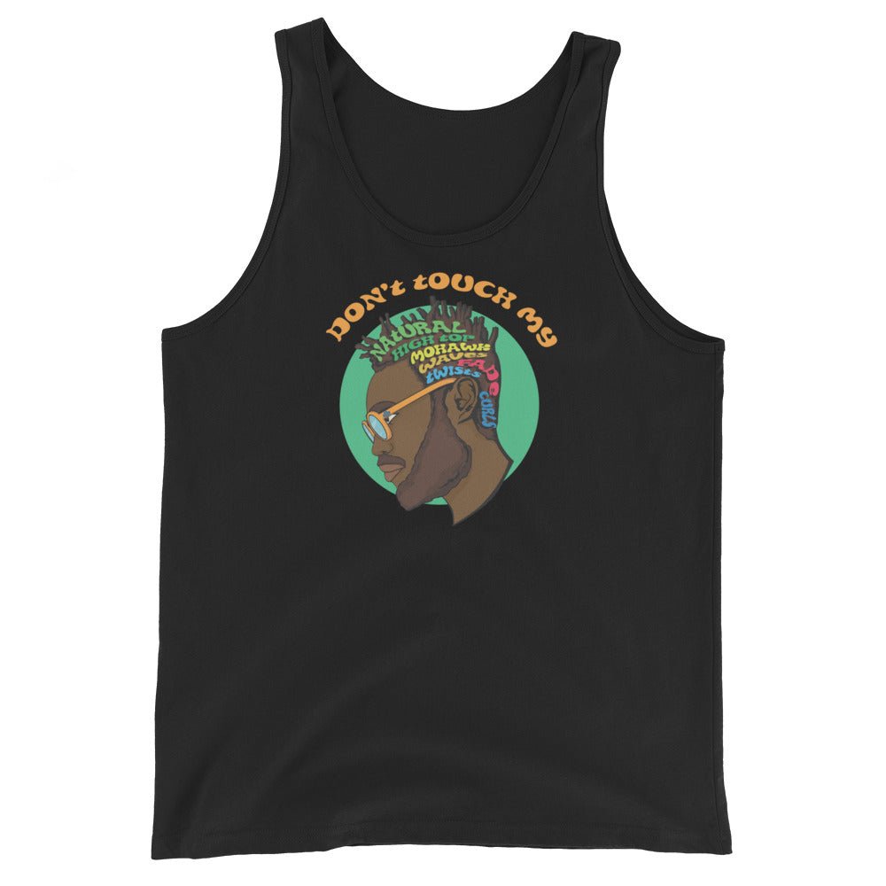 Graphic Tank - Don't Touch My Twists - Sizes 2XL-XS - dom+bomb