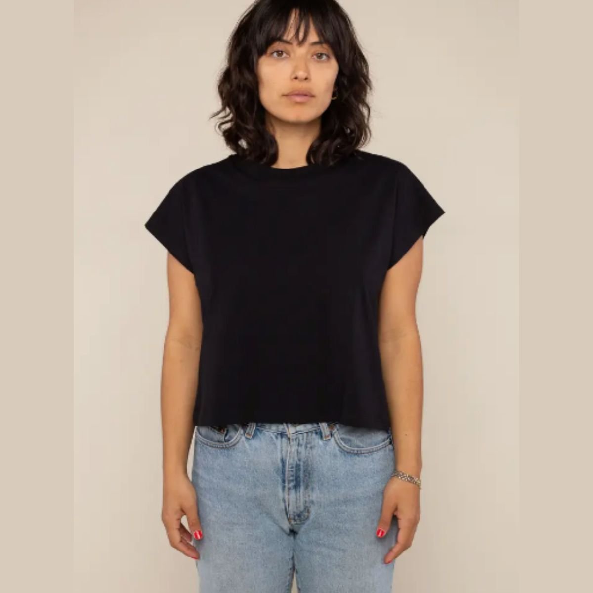Black Essential Crewneck Tee - Sizes 3XL-S - dom+bomb