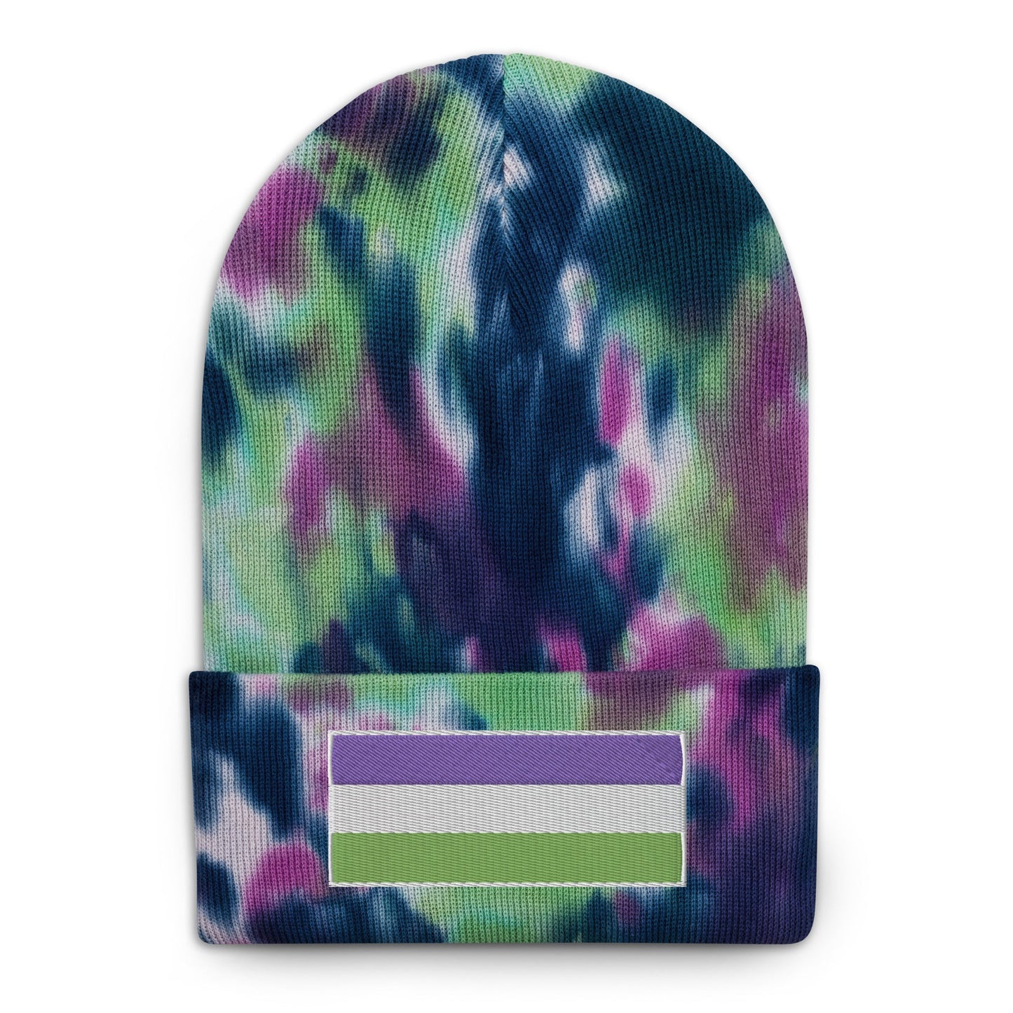Genderqueer Pride Beanie - dom+bomb