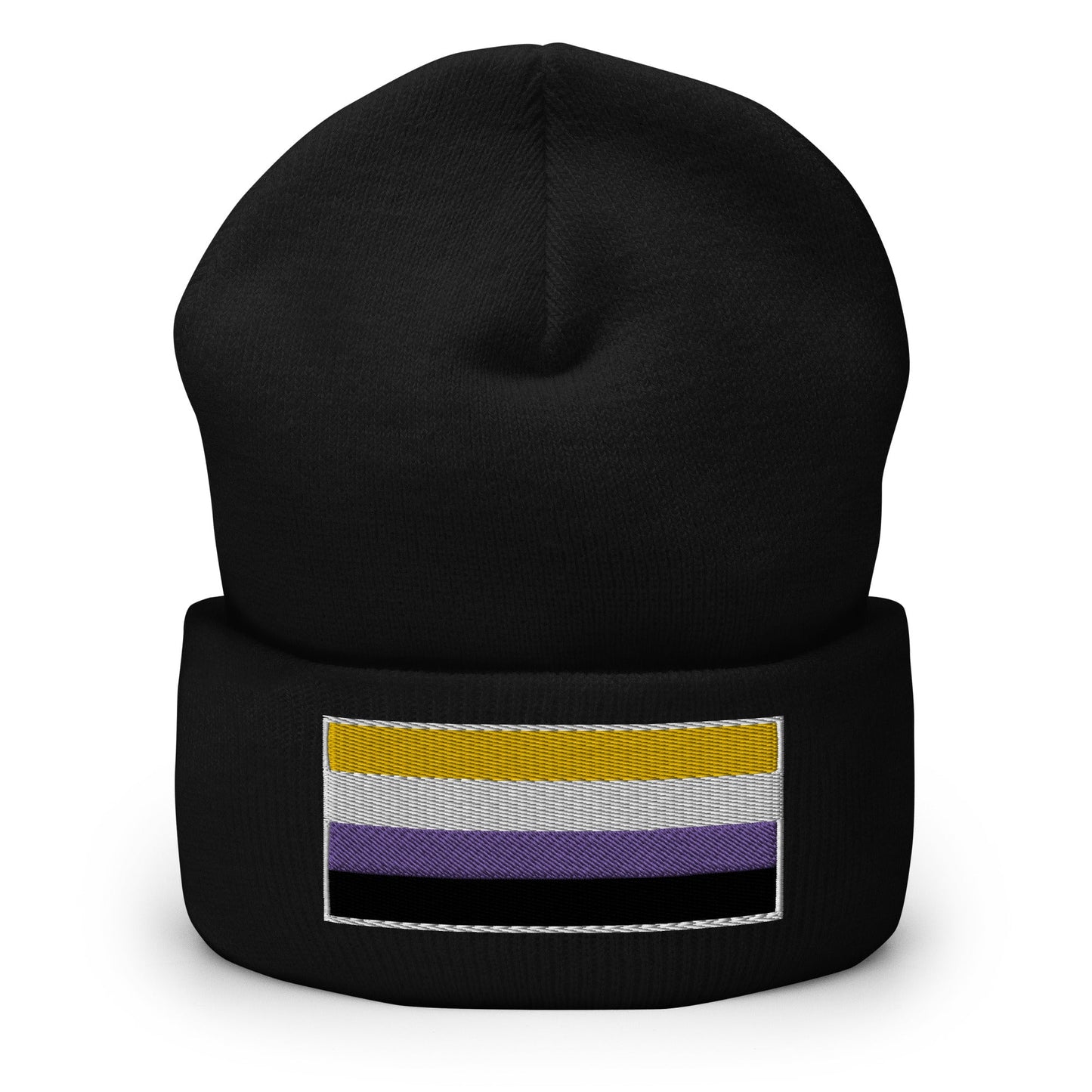 Non-binary Pride Beanie - dom+bomb