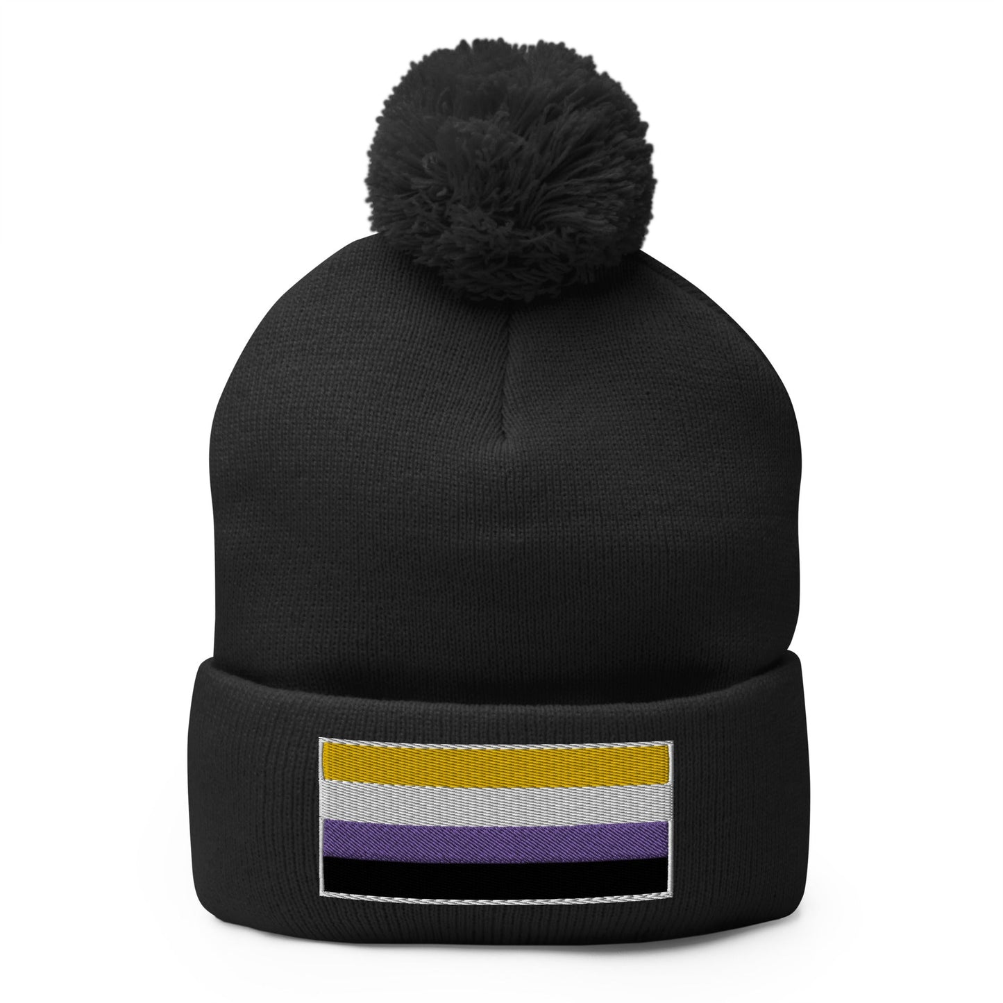 Non-binary Pride Beanie - dom+bomb