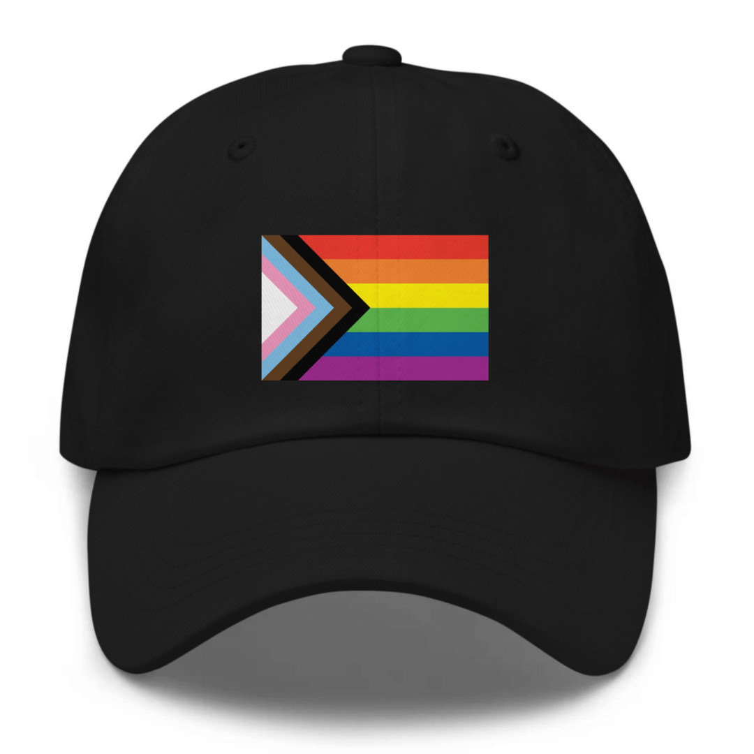 Progress Pride Baseball Cap - dom+bomb