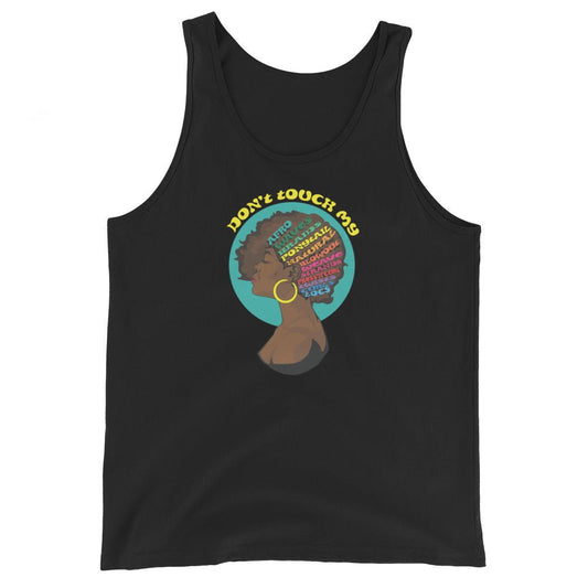 Graphic Tank - Don't Touch My Curls - Sizes 2XL-XS - dom+bomb