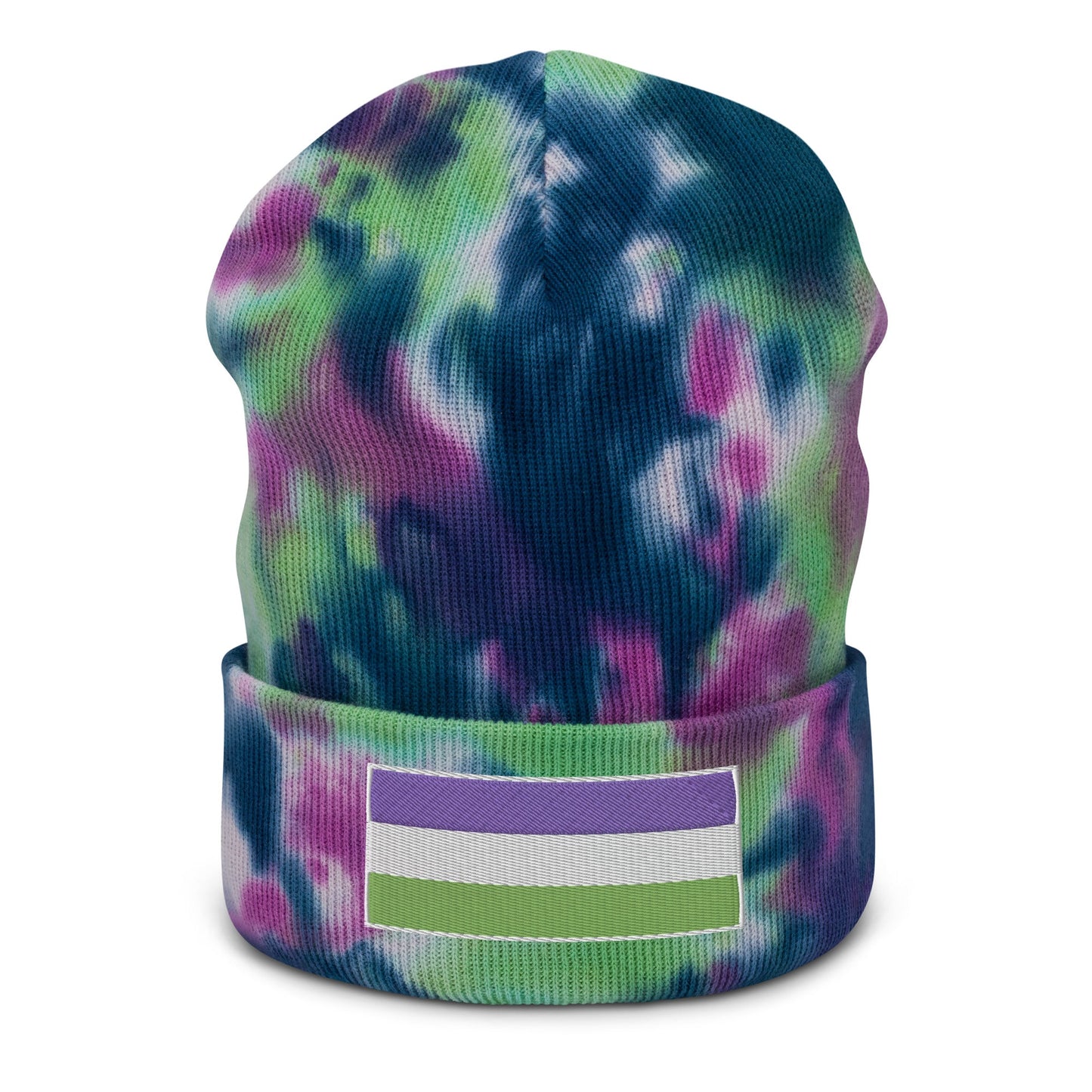 Genderqueer Pride Beanie - dom+bomb