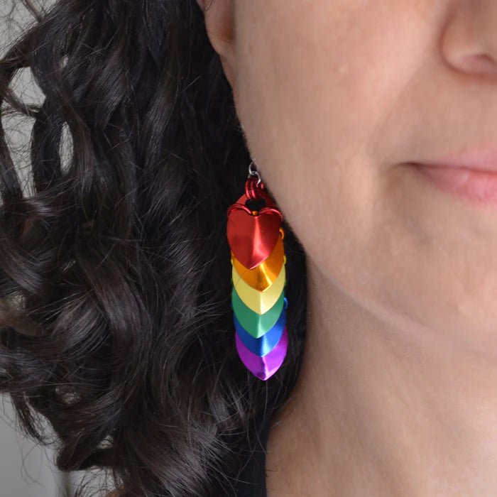 Pride Chevron Earrings - dom+bomb