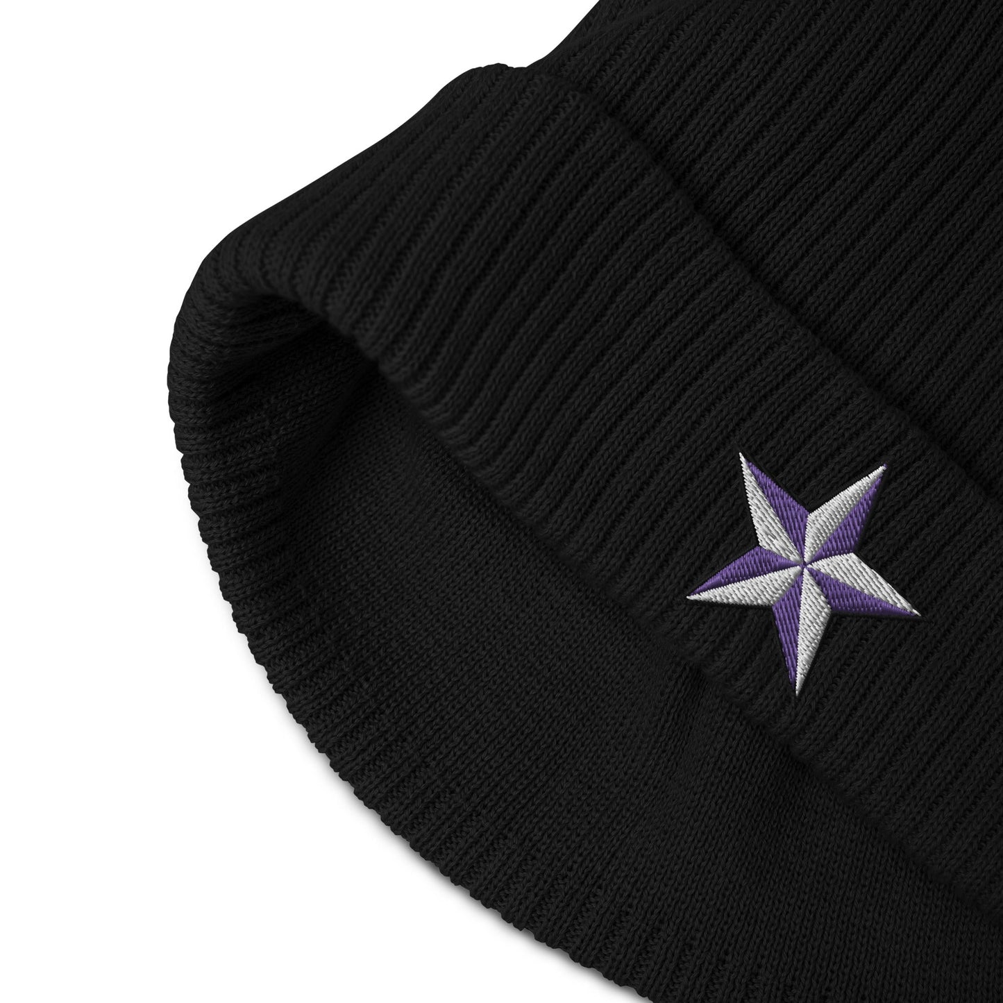 Purple Star Beanie - dom+bomb