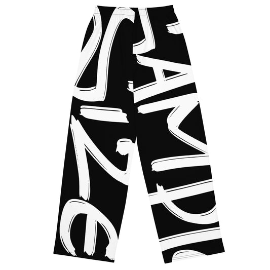 Sample Size Wide Leg Pants - dom+bomb