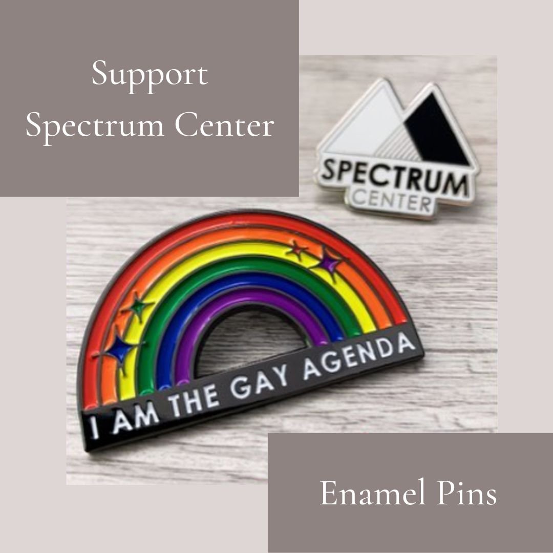 Spectrum Center Pins - dom+bomb